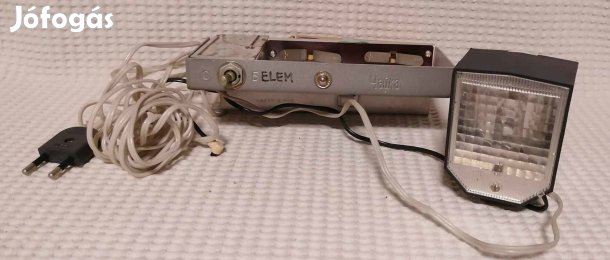 Régi Orosz "Csajka" Elemes / Hálózati Fényképező Vaku Táskában