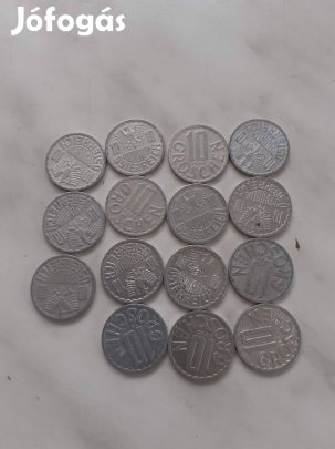 Régi Osztrák fém gröschen, Svájci 10rapen egybe ami a képeken látszik