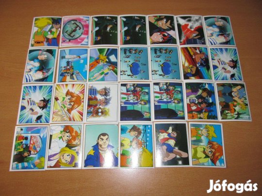 Régi Panini / Lutra album matrica kupac: Beyblade - 27 db