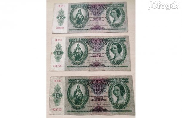 Régi Pengő papírpénzek eladók!