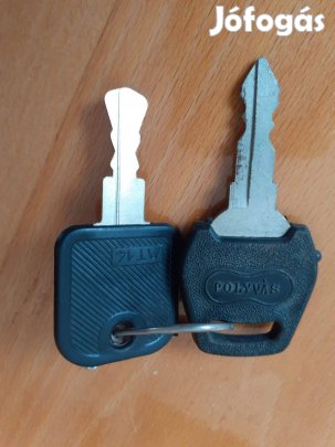 Régi Polski 126-os indító kulcs és csomagtartó kulcs egybe