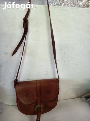 Régi Retro Bőr táska