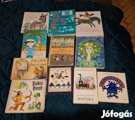 Régi Retro Mesekönyv 1960-70-Es Évekből