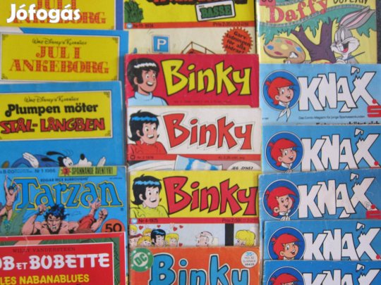 Régi Retro külföldi - képregények 17db