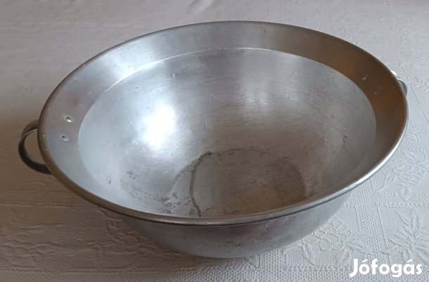Régi Ritka Alumínium Nagy Füles Vájdling / Vájling (45 cm)