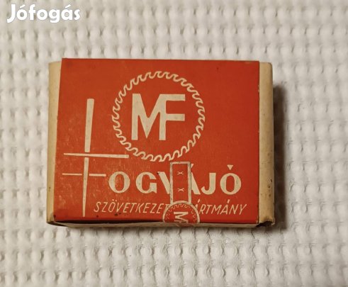 Régi Ritka Bontatlan "MF" Szövetkezeti Fogvájó / Fogpiszkáló