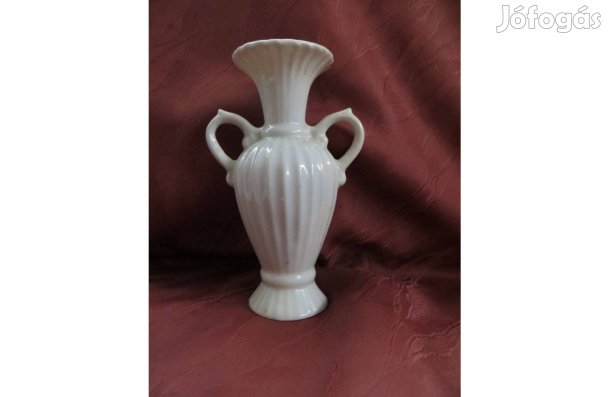 Régi Seva márkájú Marie típusú kétfüles porcelán váza Art Deco