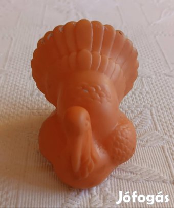 Régi Sípolós Pulyka Gumijáték / Gyerek Játék / Trafikárú