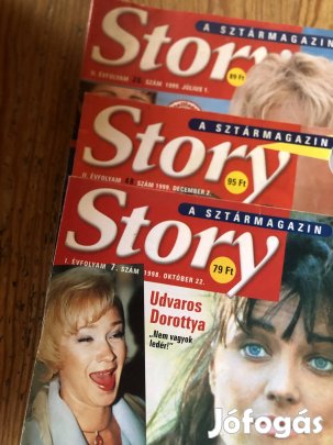 Régi Story magazin 850 Ft /db