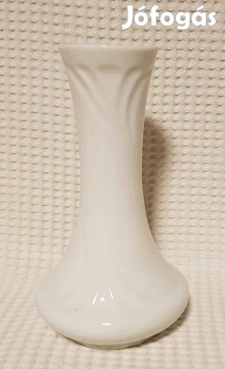 Régi Szép "Hollóházi" Fehér Porcelán Váza / Dísztárgy