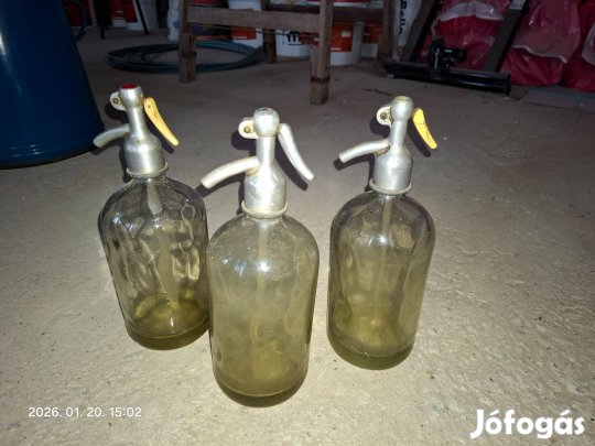 Régi Szódás üveg