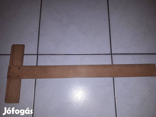 Régi T vonalzó 50 cm