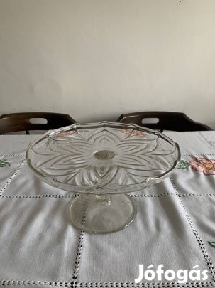 Régi Talpas Üveg Tortatál