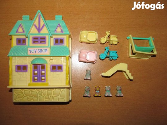 Régi Teddy's Wonderland: Toyshop szett (Kidstar, 1990) Polly pocket