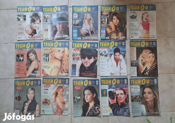 Régi Telehold TV újság magazin - 2001-2012-ig
