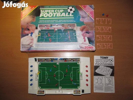Régi Tomy Super Cup Football elemes konzol játék (1980-as évek)