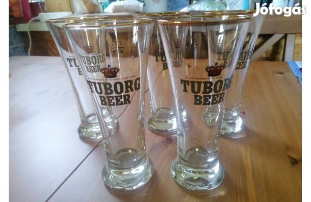 Régi Tuborg söröspohár eladó!