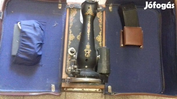 Régi Új állapotú Union táska varrógép a 60-as évekből hibátlan