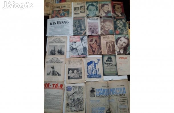 Régi Újságok 30-40-50 Évekből-3