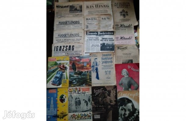 Régi Újságok 30-40-50 Évekből-6