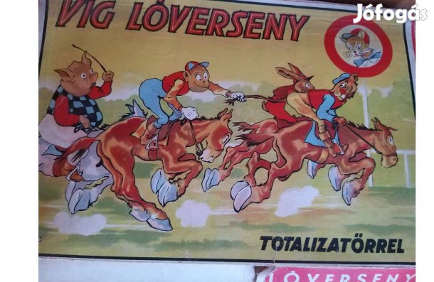 Régi Víg lóverseny társasjáték