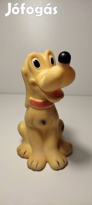 Régi Walt Disney ritka Pluto gumi figura