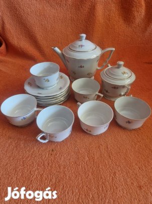 Régi Zsolnay teáskészlet