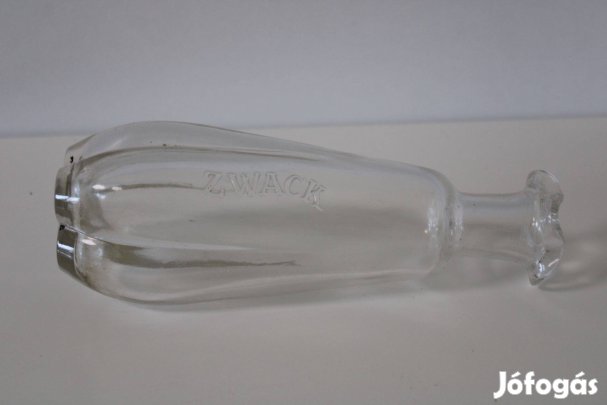 Régi Zwack Unicumos üveg palack