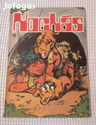 Régi "Kockás" 80-as Évek Színes Képregény (18.szám)
