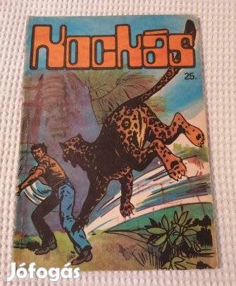 Régi "Kockás" 80-as Évek Színes Képregény (25.szám)