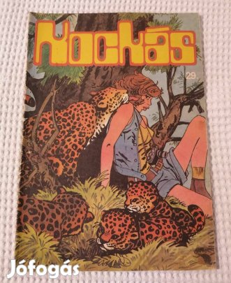 Régi "Kockás" 80-as Évek Színes Képregény (29.szám)