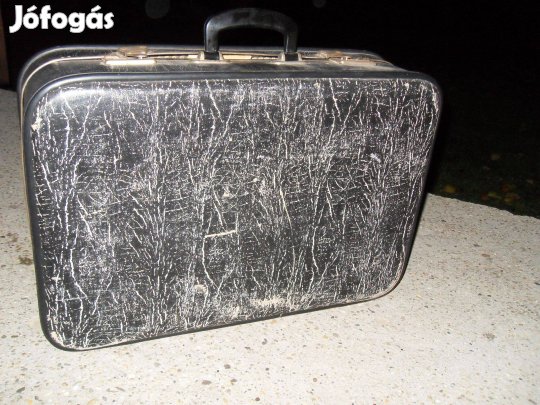 Régi - retró bőrönd, koffer, utazótáska