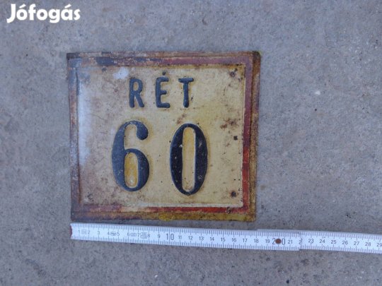 Régi / retro házszámtáblák