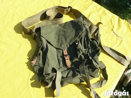 Régi , retró katonai táska , szimat szatyor