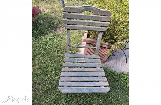 Régi, antik összecsukható szék 3500 forintért eladó