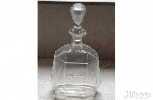 Régi, egyedi Zwack üveg