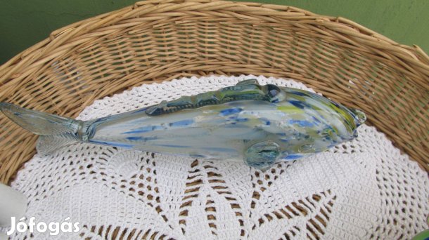 Régi, hutaüveg hal