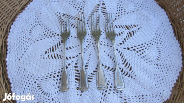 Régi, jelzett desszertes villa 4 db