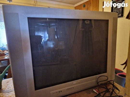 Régi, nagyméretű Philips tévé