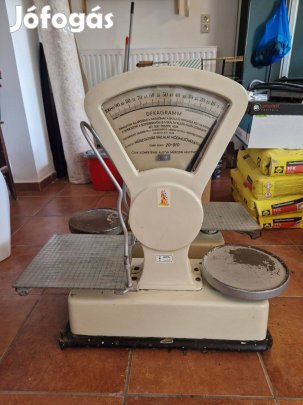 Régi, retro bolti belker mérleg 2db eladó