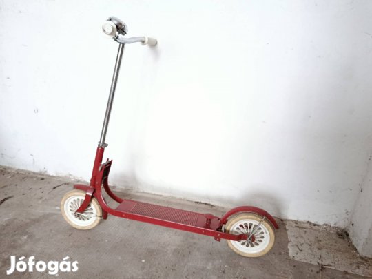 Régi, retró fém roller, Újpest