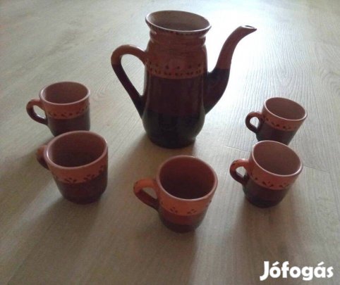 Régi, retro kávés-teás készlet