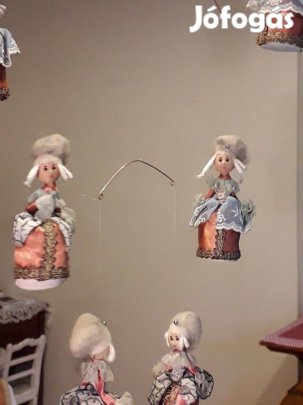 Régi, retro muzeális játék, függődísz