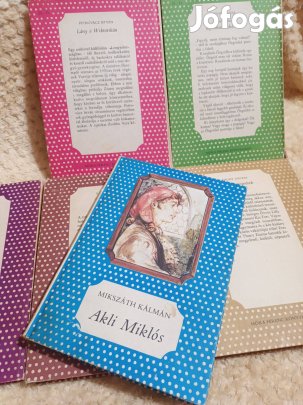 Régi, ritka Pöttyös könyvek - Móra Ferenc Ifjúsági Könyvkiadó - 6 köte