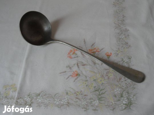 Régi alpacca merőkanál