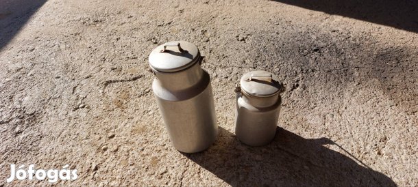 Régi alu tejeskupák!!