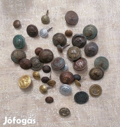 Régi antik gomb