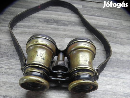 Régi antik katonai távcső Dorrer & Braun Hof-& Army szállító München W