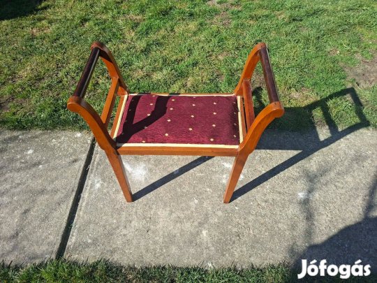 Regi antik szék zsámoly taburet 70 227 22 40