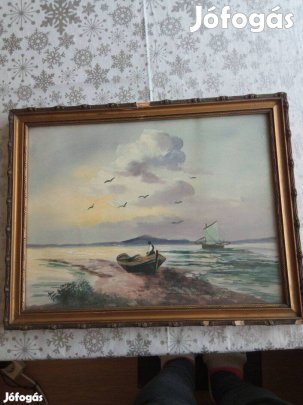 Régi aranyozott képkeret